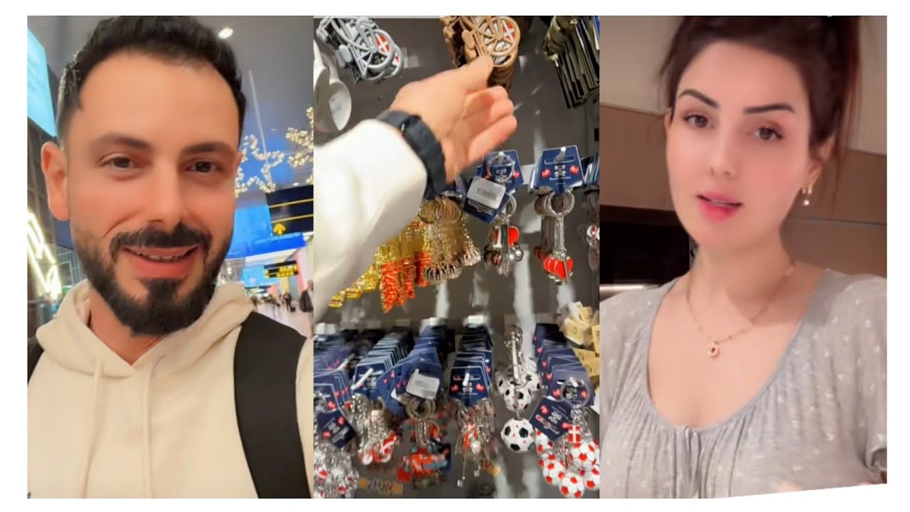 نور وعصام 🥰عصام عم اشتري هديه لانور العسل ولاابطال من السويد 🇸🇪 قبل سافر ✈️