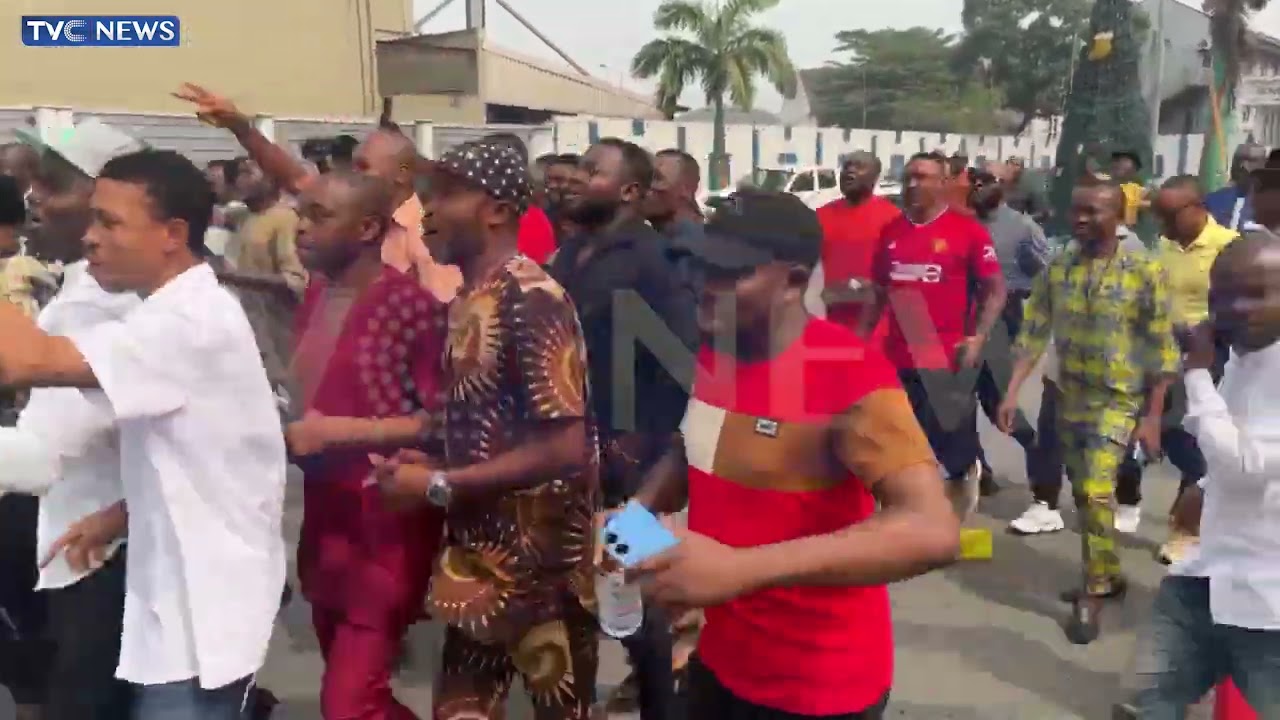 WATCH: Jubilation In Rivers Government House As Supreme Court Affirms Fubara's Victory