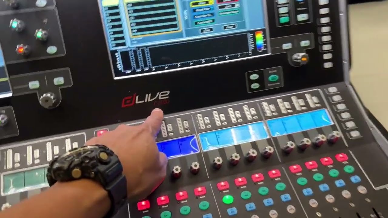 Serie dLive Allen & Heath. Un sueño tener una de estas. Llámanos si quieres una.  678-663-2731
