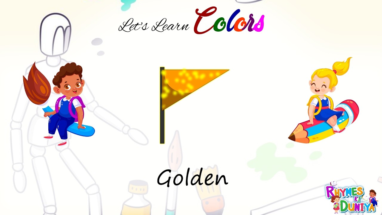 Learn Colors with Fun and Games! Best Educational Video for Kids | Learn Every Color Name in 5Minute