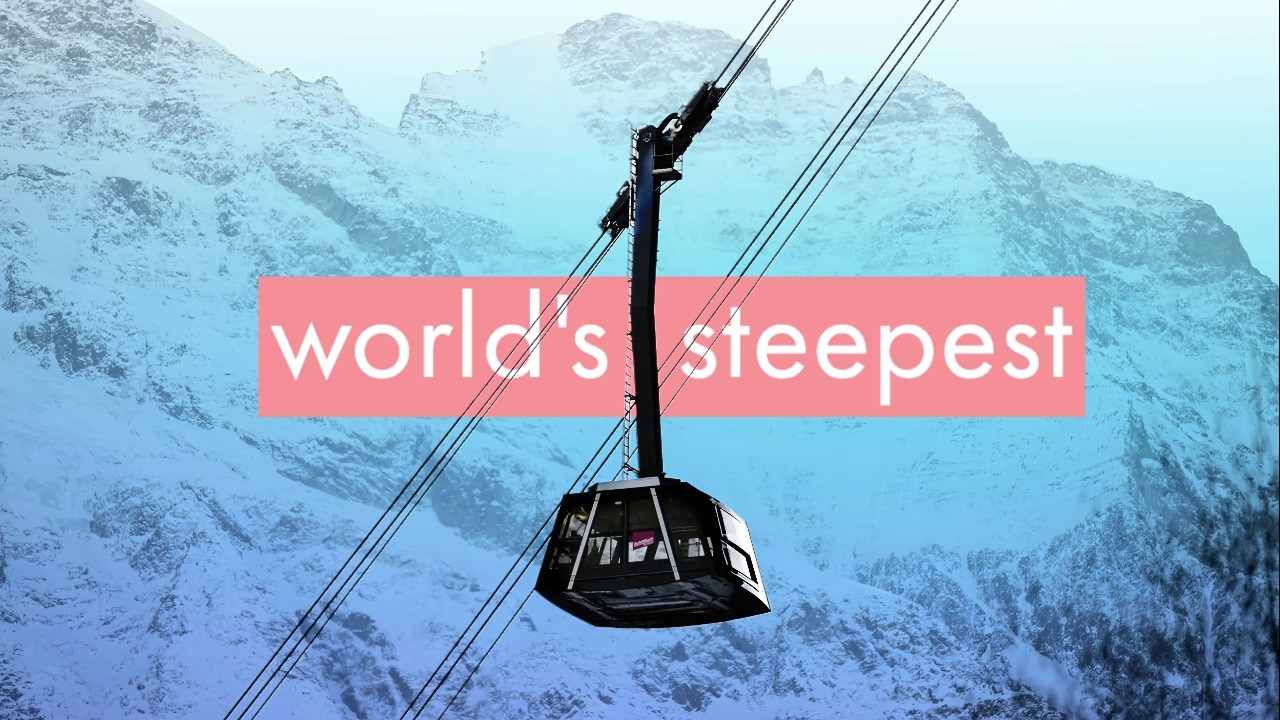 Switzerland Just Built An Insane Cable Car.