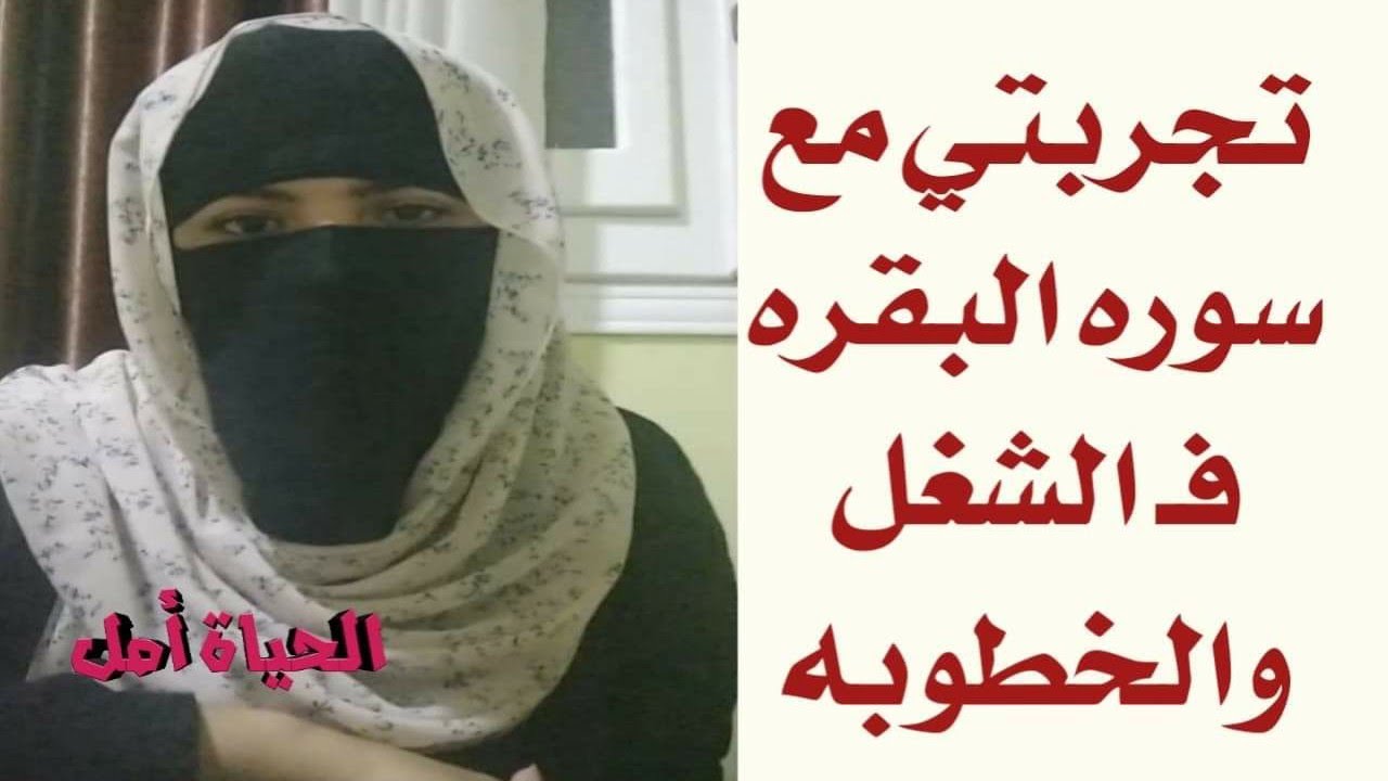 تجربتي مع سوره البقره ف الشغل والخطوبه⁦❤️⁩💍#سوره_البقره