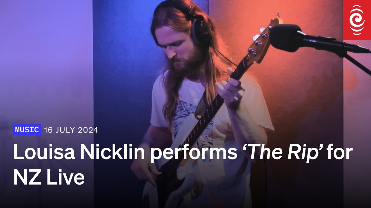 Louisa Nicklin performs The Rip (Portishead cover) for NZ Live | 16 July 2024 | RNZ