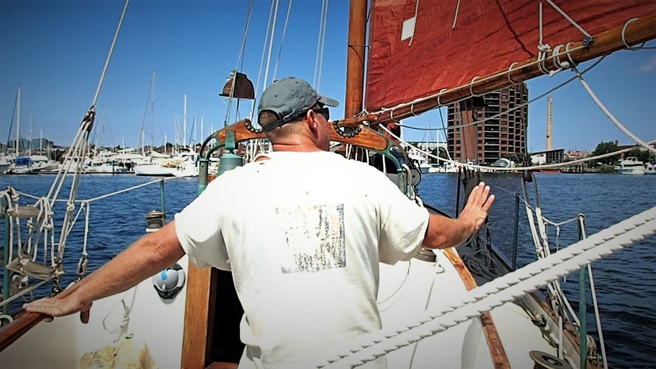 To Baltimore; handling a gaff sail (revisited); the flying anchor set