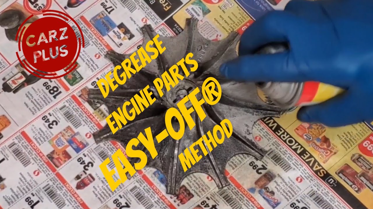 Easy-Off&reg; Method for Degreasing Engine Parts - DIY Engine Cleaning
