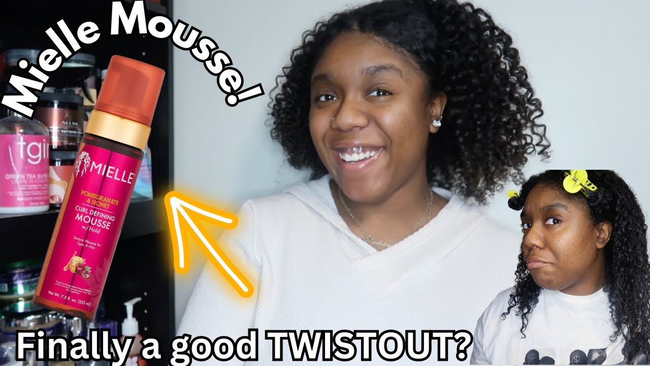 So I Tried The Mielle Mousse.... | Mielle Pomegranate & Honey MAX HOLD Mousse