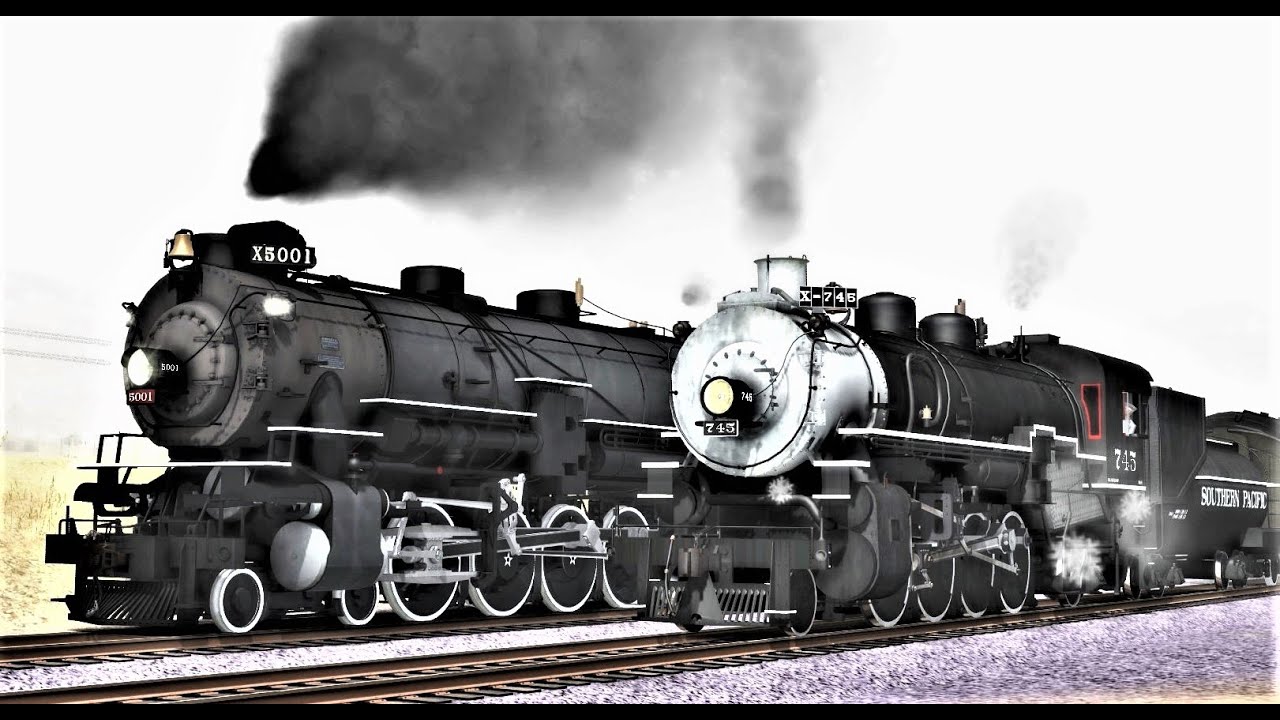[Fiction] President's Secret Train: Southern Pacific #745 MK-5 & SP-1 - Trainz