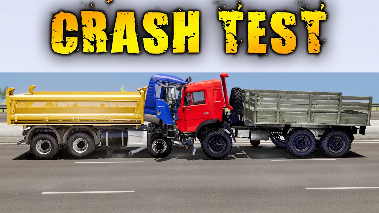 ARABALARI KAFA KAFAYA ÇARPMA TESTİ // BeamNG.drive CRASH TEST