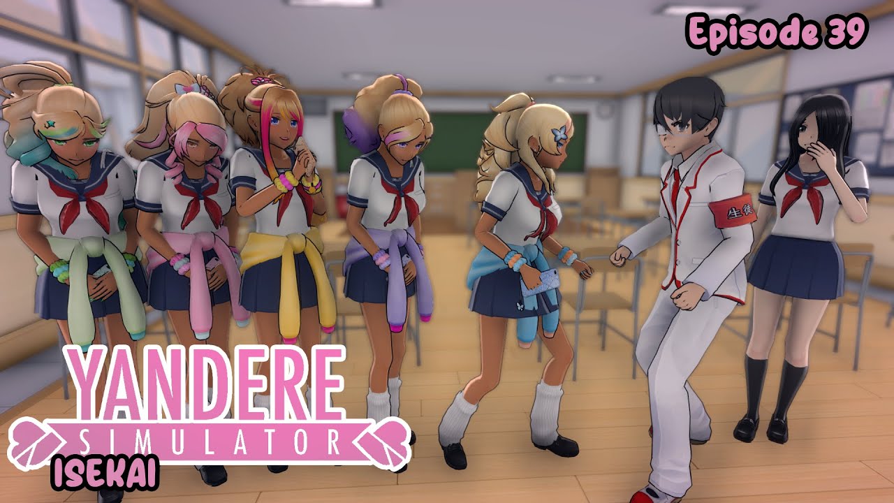 [Yandere Simulator Isekai] Аято защищает Хоруду от издевательств (Эпизод 39)