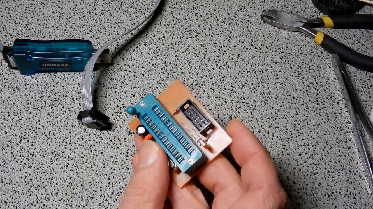 Панель для прошивки ATMega8-328