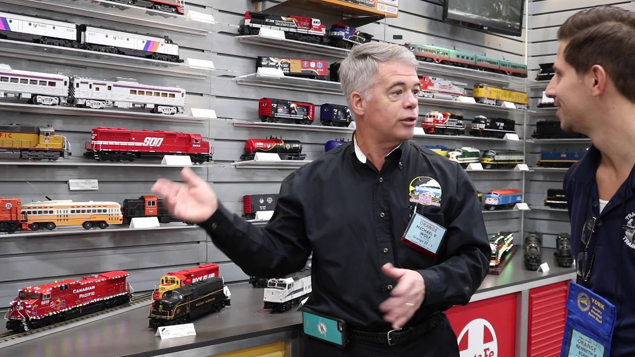 York Train Show, Fall 2017, Featuring MTH Train's CEO Mike Wolf