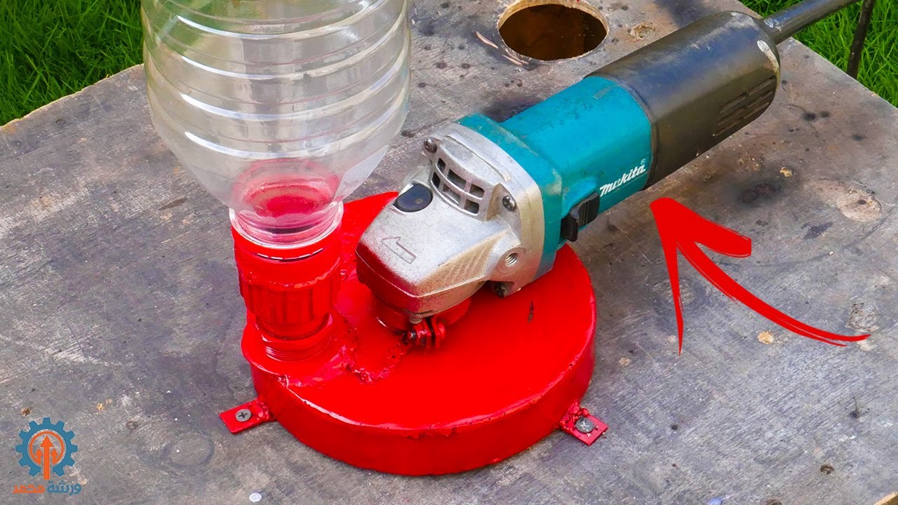 اختراع مفيد جدا يمكنك صناعته بنفسك في المنزل Cool invention from a angle grinder! YOU CAN DO AT HOME