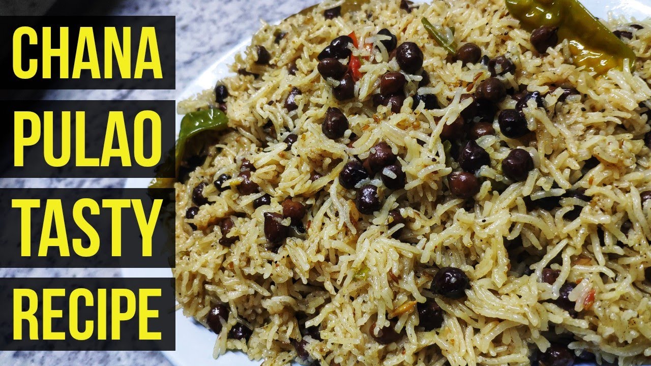 Kalay Chanay Ka Pulao Recipe | Kala Chana Pulao Recipe | Golden Kitchen