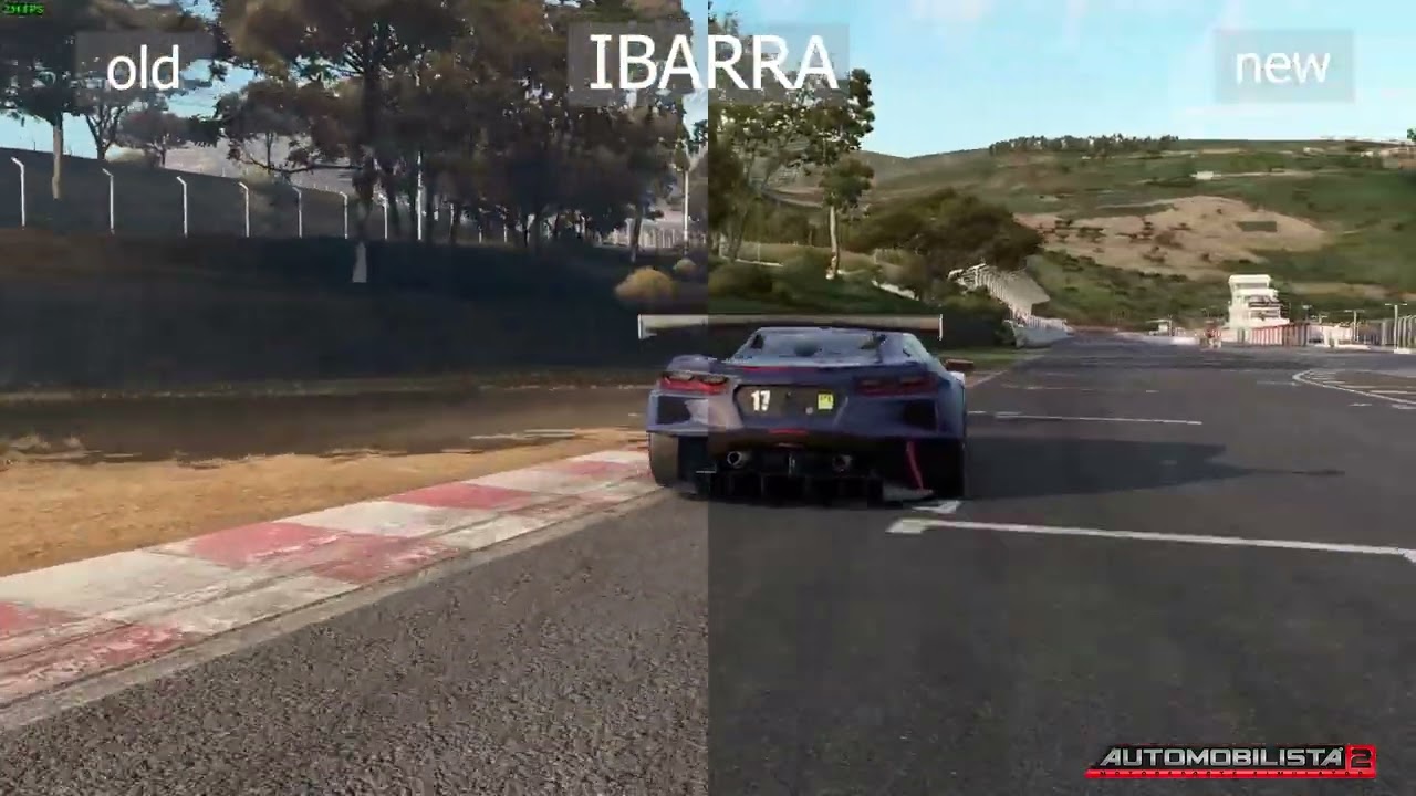 Ibarra compare old vs new AMS2