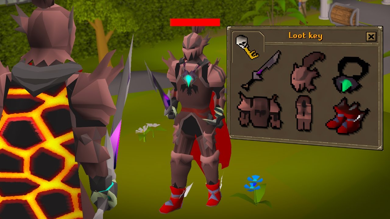 Loot from 5 Hours of High Risk PKing in 2025
