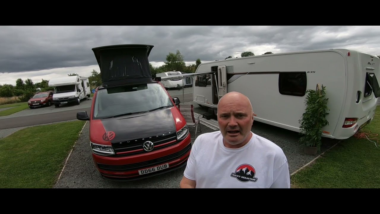 VW T6 camper conversion full width rib bed