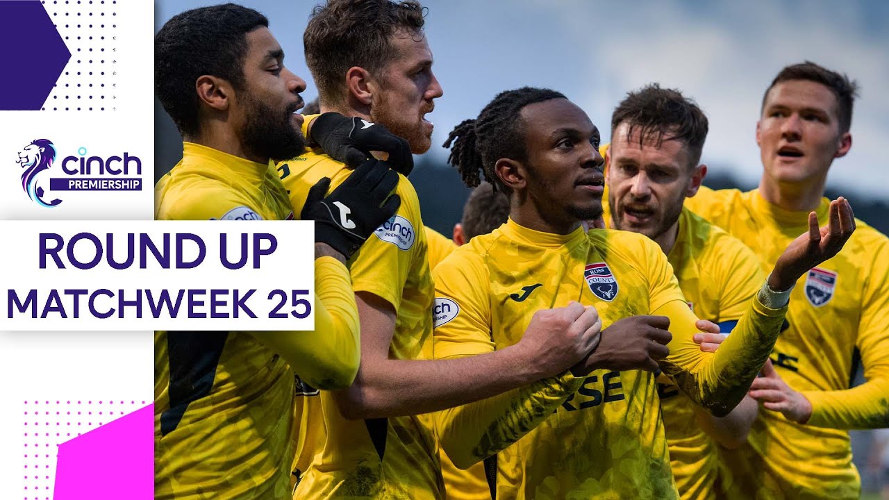 International Stars Return to Scoresheet! | Matchweek 25 Round Up | cinch Premiership
