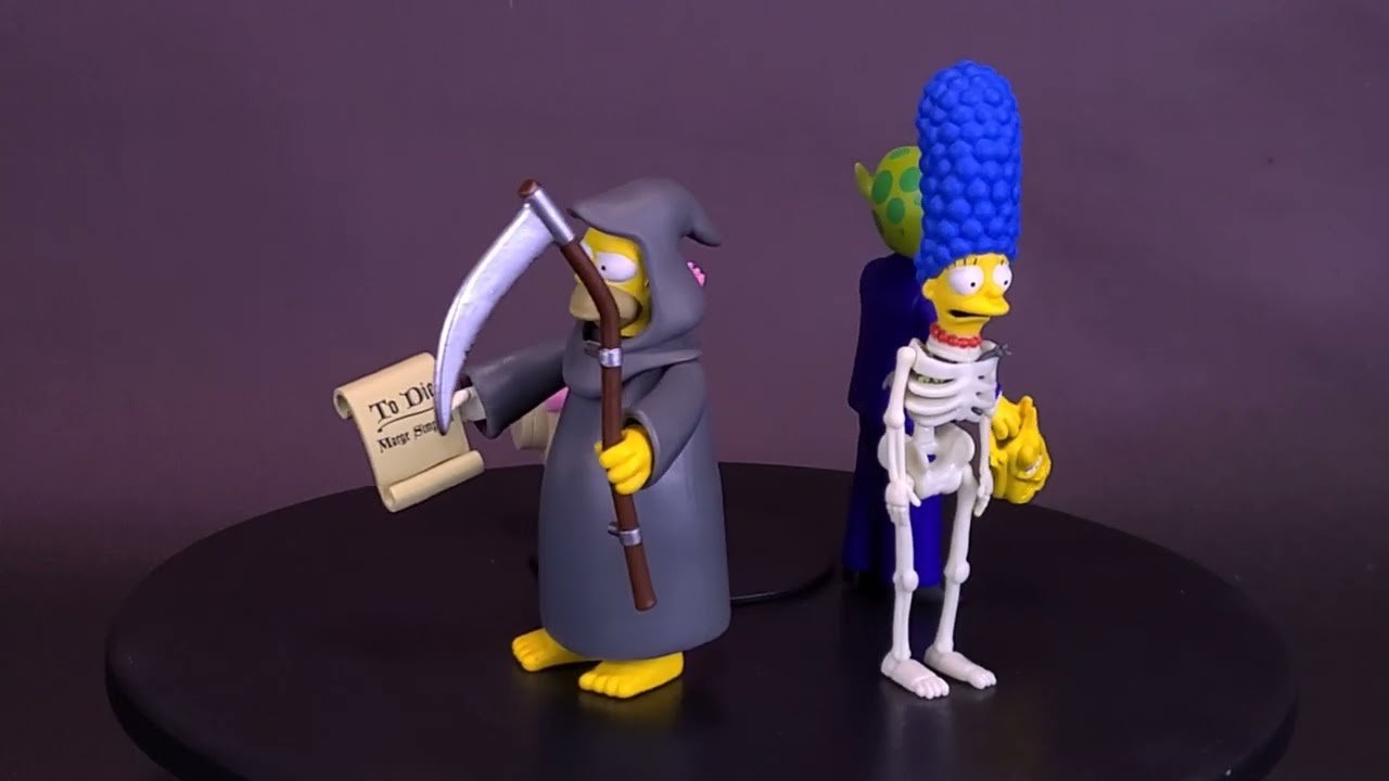 Super7 The Simpsons Treehouse of Horrors ReAction Figures Wave 1 | Spooky Spot 2023