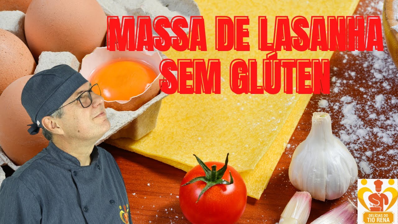 Massa de Lasanha Sem Glúten e Zero Lactose