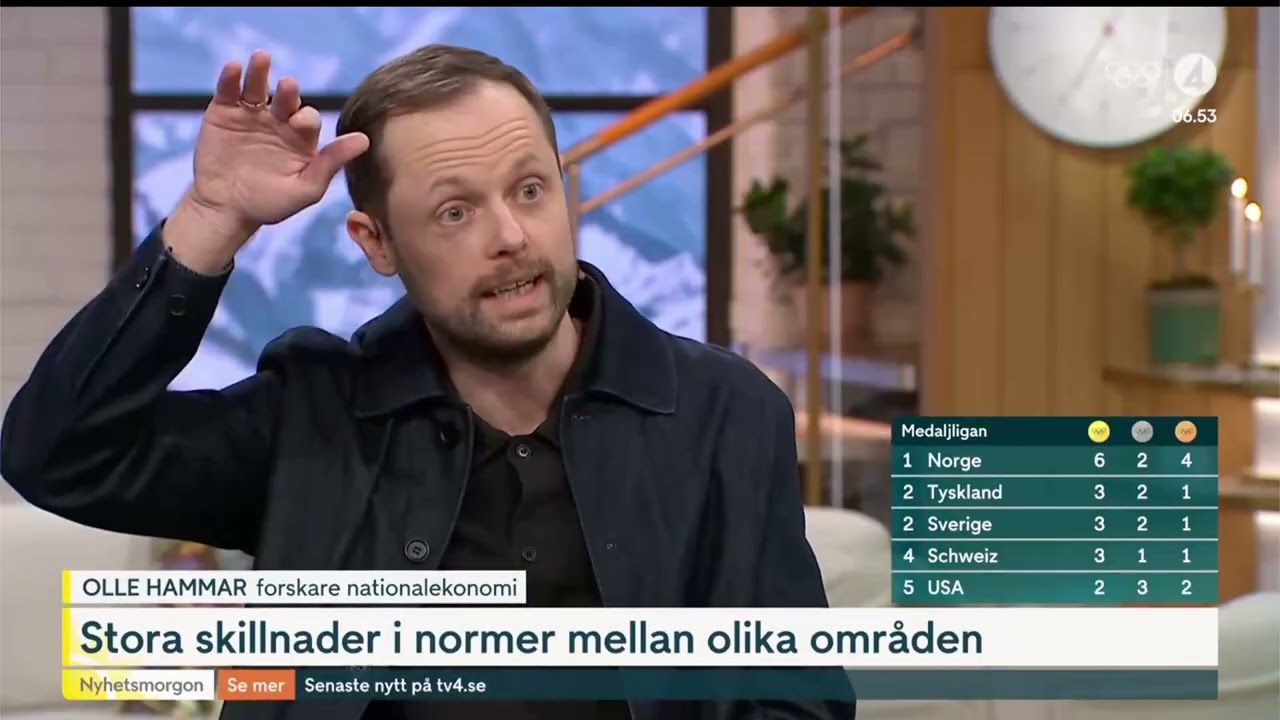Olle Hammar – ledande forskare om migration & integration | TV4 Nyhetsmorgon 11 feb 2026