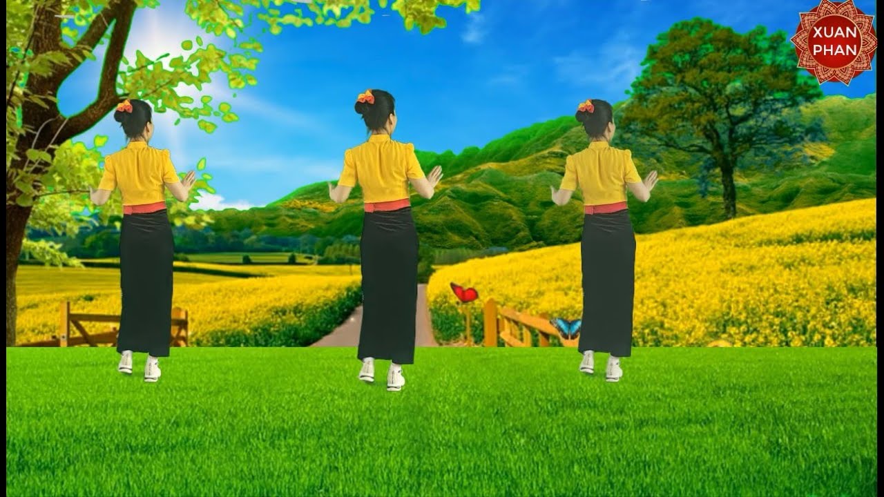 🌺VỀ YÊN BÁI MÚA ĐIỆU XOÈ HOA // CÙNG HƯỚNG ( BIÊN ĐẠO MỚI - SIÊU ĐẸP)🌺. HƯỚNG DẪN BẤM 🔽