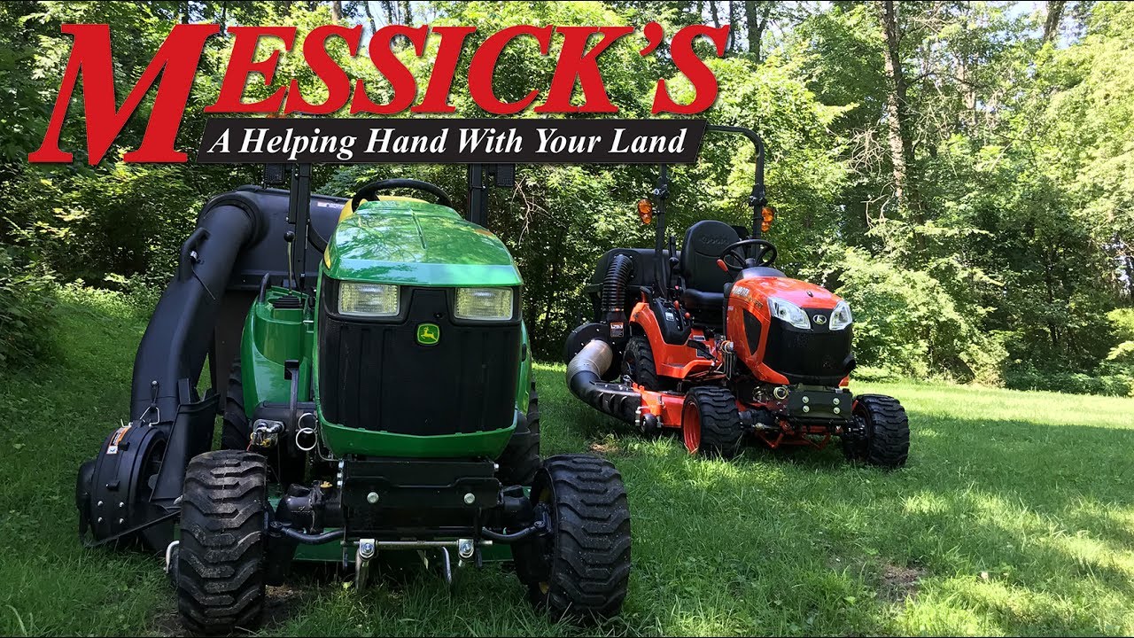 John Deere 1 Series VS Kubota BX Series: Grass Bagging System