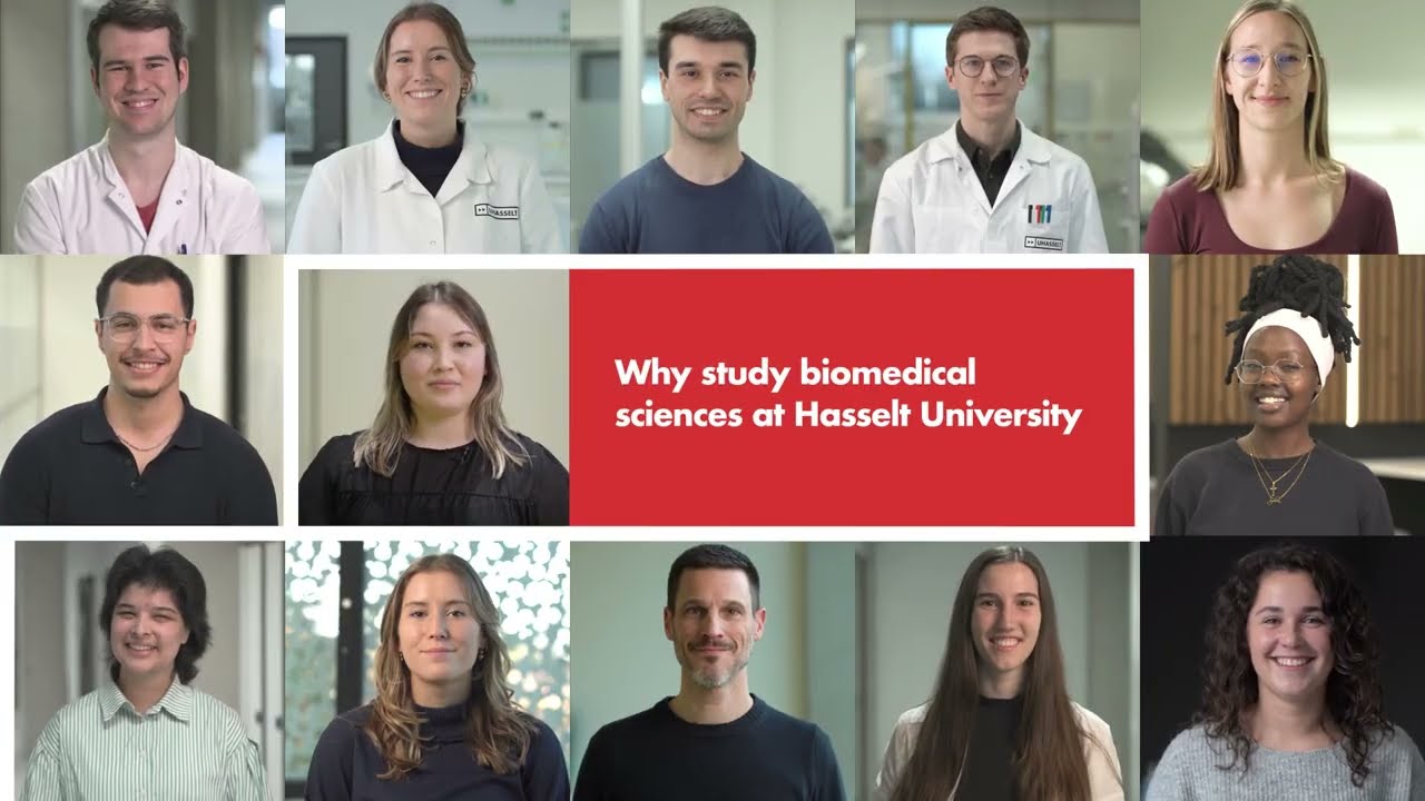 Study biomedical sciences at Hasselt University