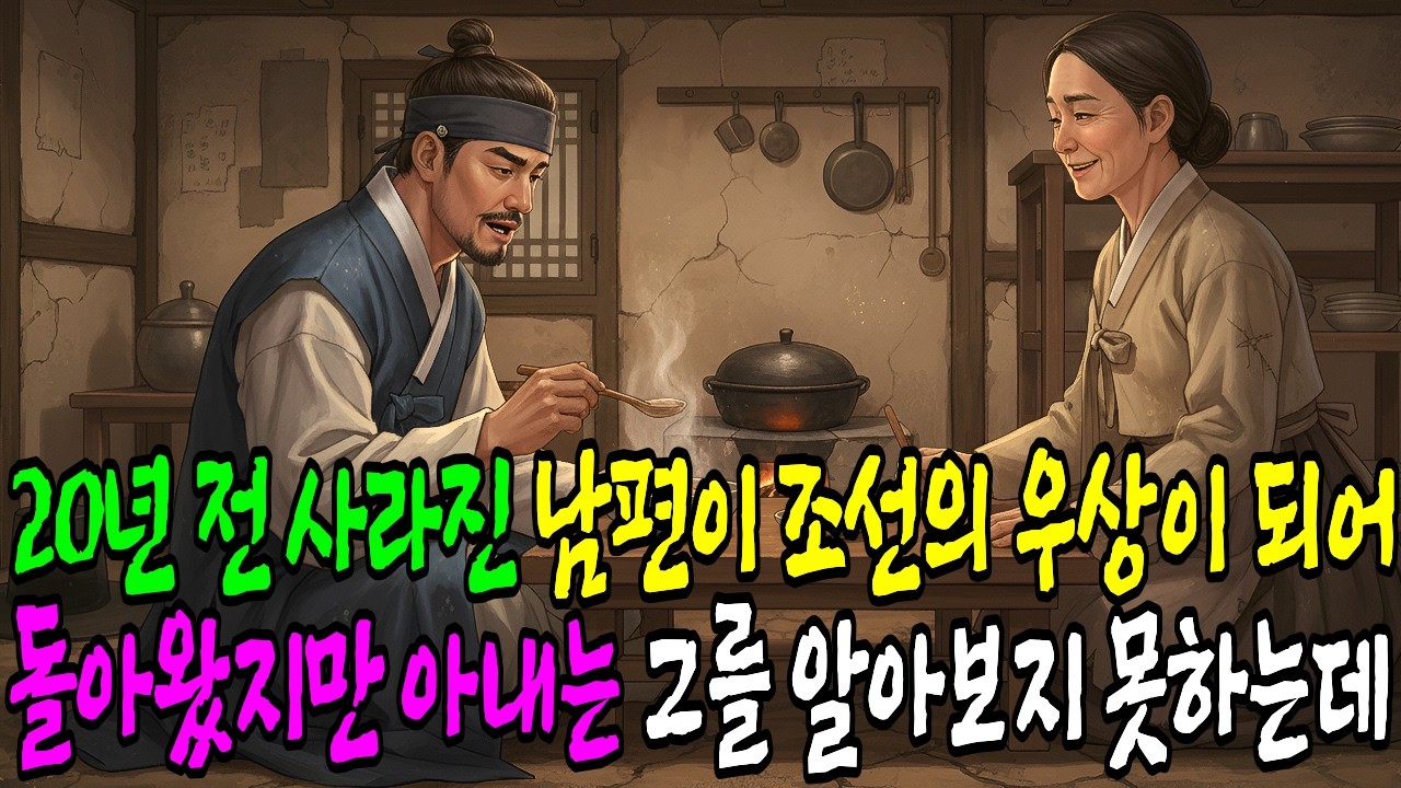 20년 전 사라진 남편이 우상이 되어 돌아왔다 그러나 아내는 그를 알아보지 못하는데... | 오디오북 | 야담 | 설화 | 옛날이야기 | 민담
