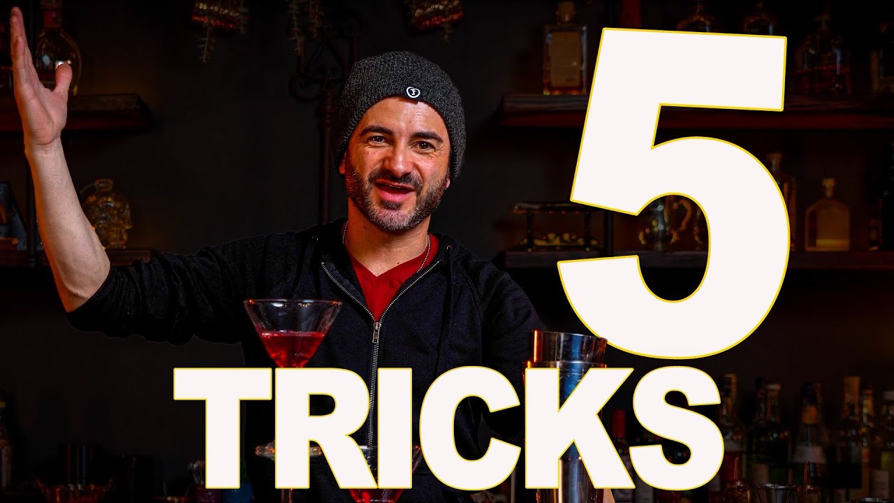 5 Flair Bartending Tricks +BONUS