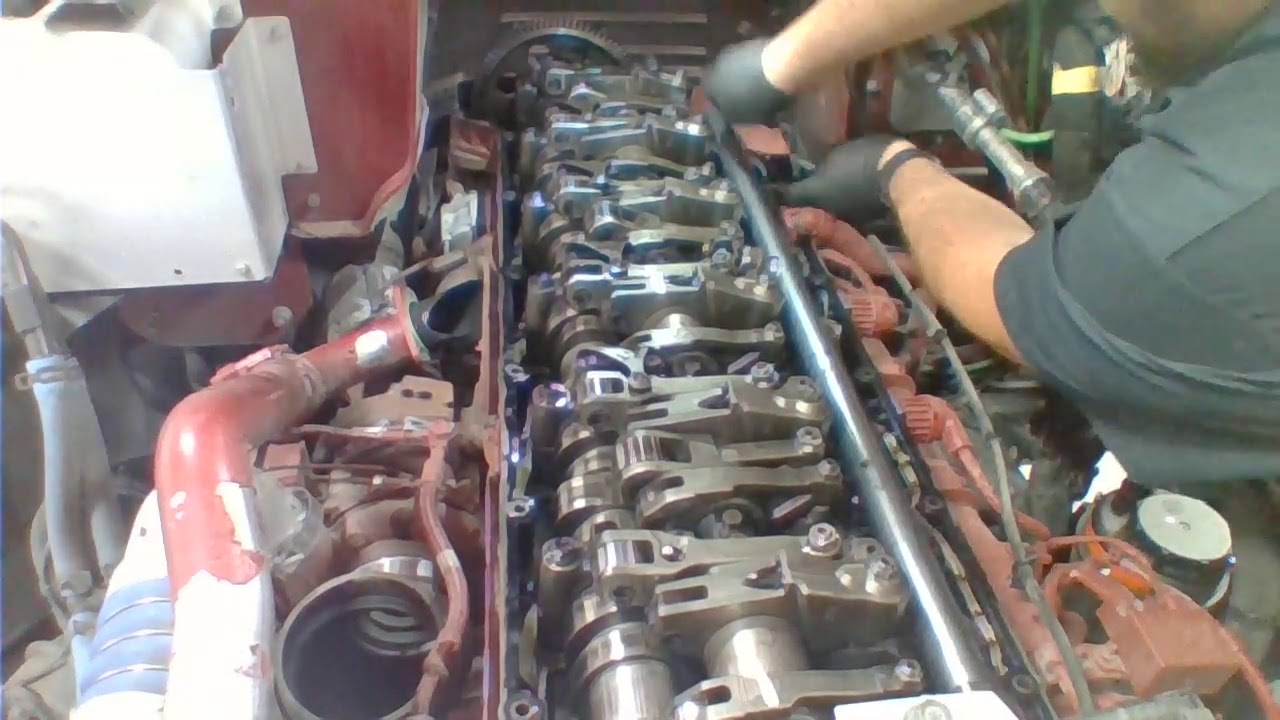 D13 MP8 volvo mack common rail valve adjustment