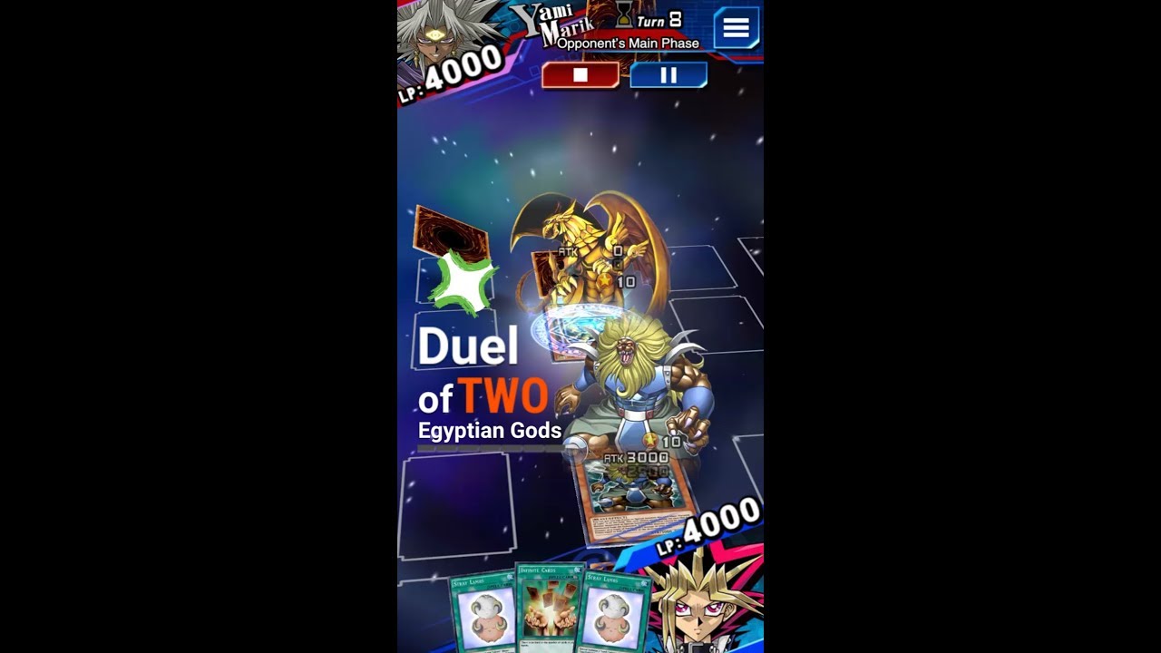 Yugioh Duel Links - Yami Yugi Vs Yami Marik : Egyptian God's Battle