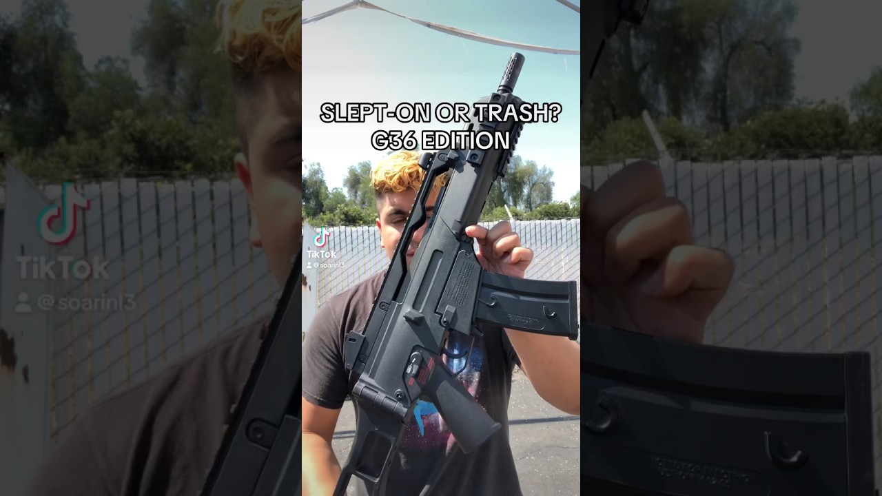 Slept-on or Trash G36 Edition #shorts #short #milsim #airsoft #airsoftgi #gaming #toys #cod #gear