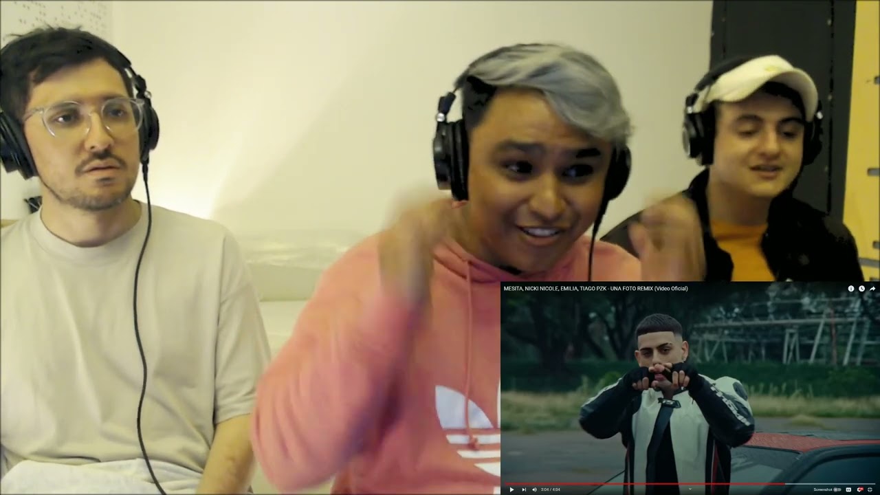 [Reacción] MESITA, NICKI NICOLE, EMILIA, TIAGO PZK - UNA FOTO REMIX (Video Oficial) | ANYMAL LIVE 🔴