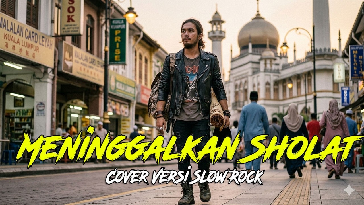 SADRI ZARRO - MENINGGALKAN SHOLAT | Cover Versi Rock Modern (LIRIK)