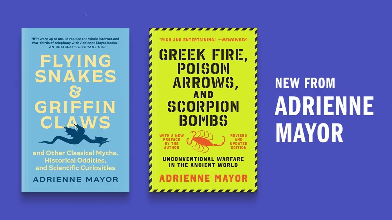 New from Adrienne Mayor #myths
