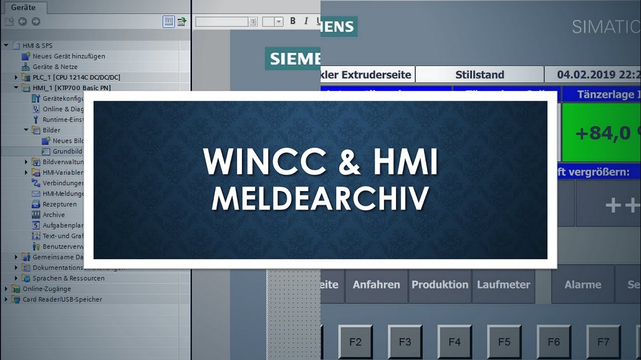 WinCC & HMI - Meldearchiv