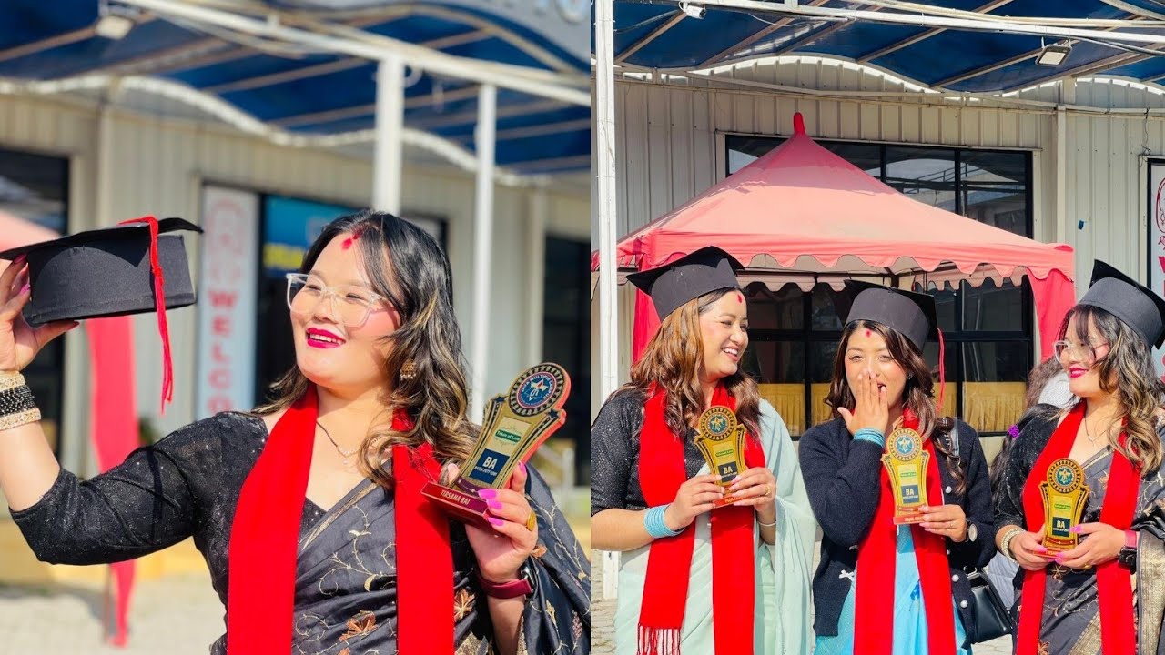 Farewell program graduation ceremony😱||Jaya Multiple Campus//Kathmandu