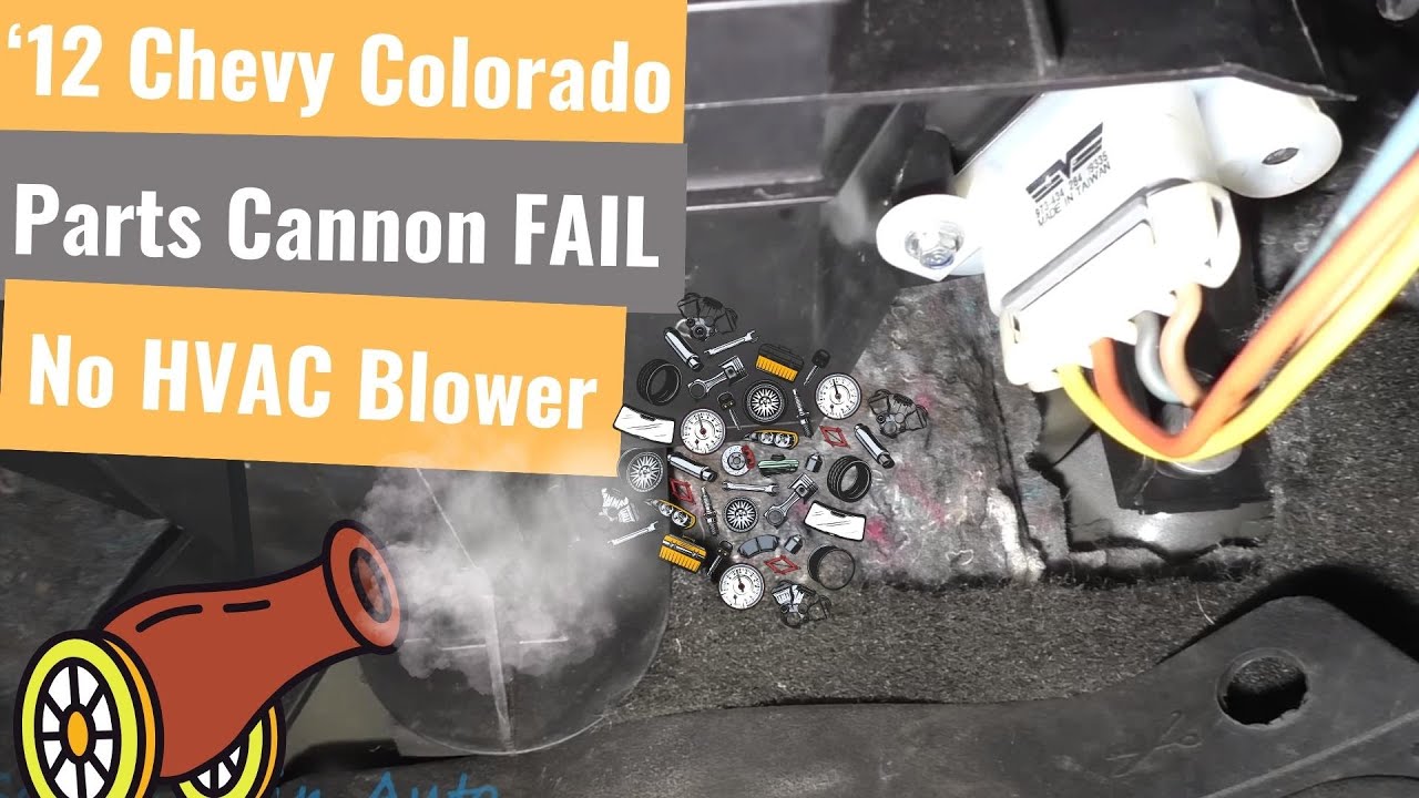Chevy Colorado: нет вентилятора — Parts Cannon FAIL