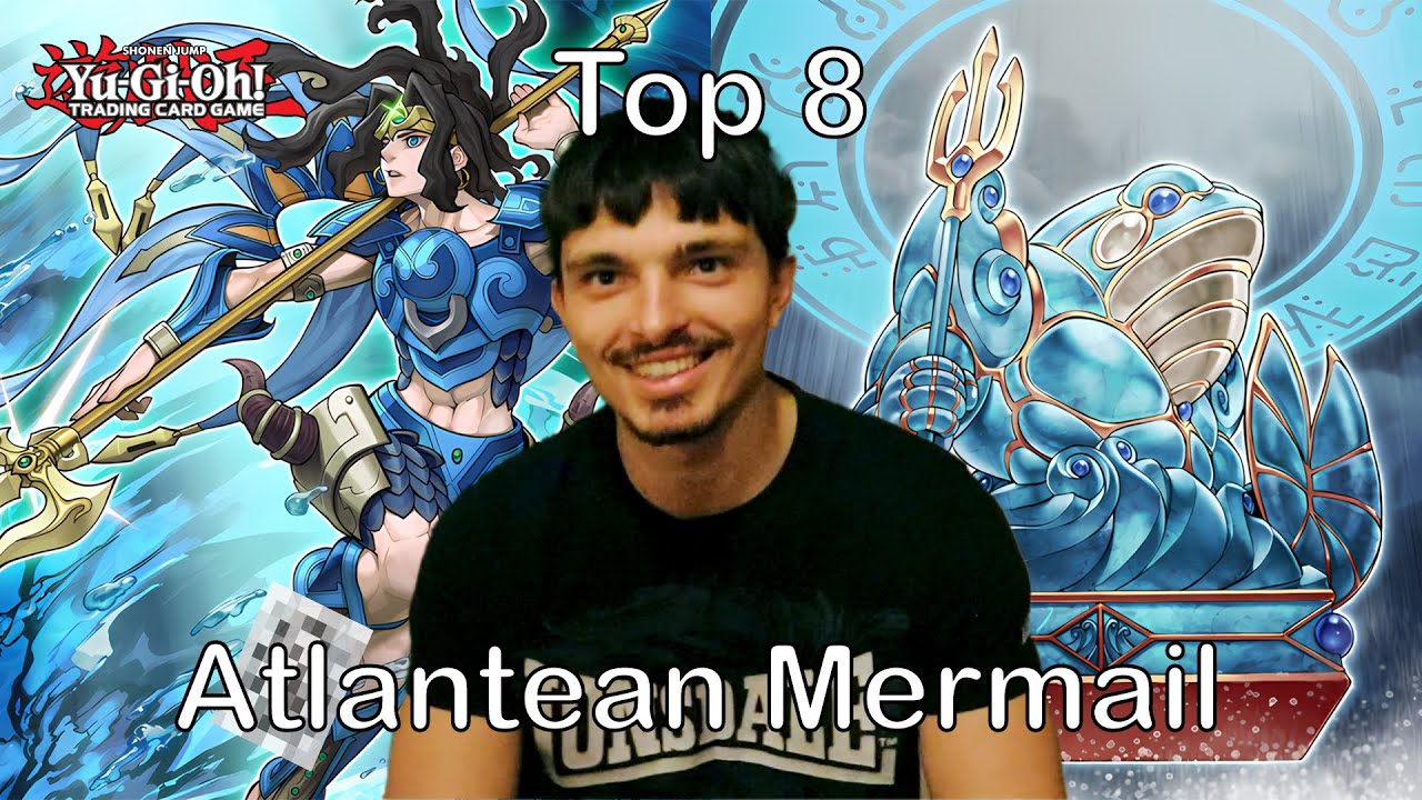 Top 8 Atlantean Mermail Deck Profile, Dean Kunev - Veliko Tarnovo WCQ Regional YGO