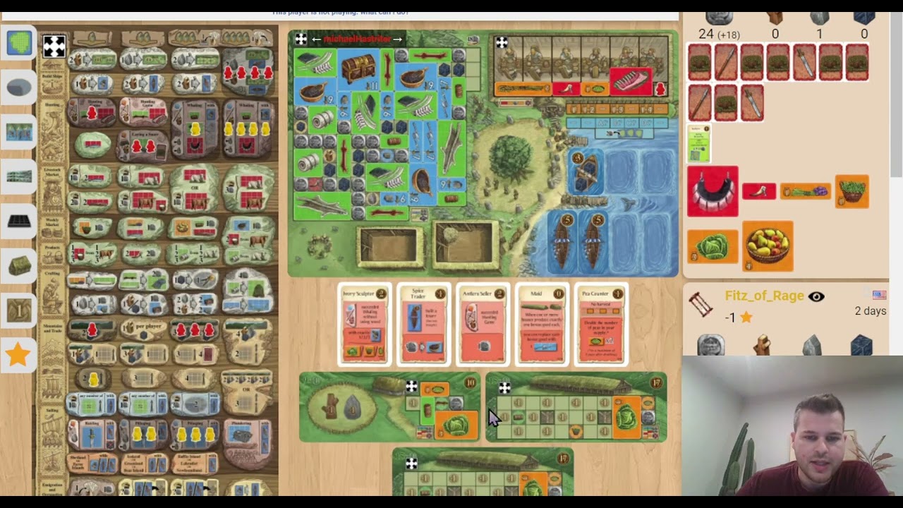 Placing Goods & Maximizing Occupations | Feast for Odin Board Game