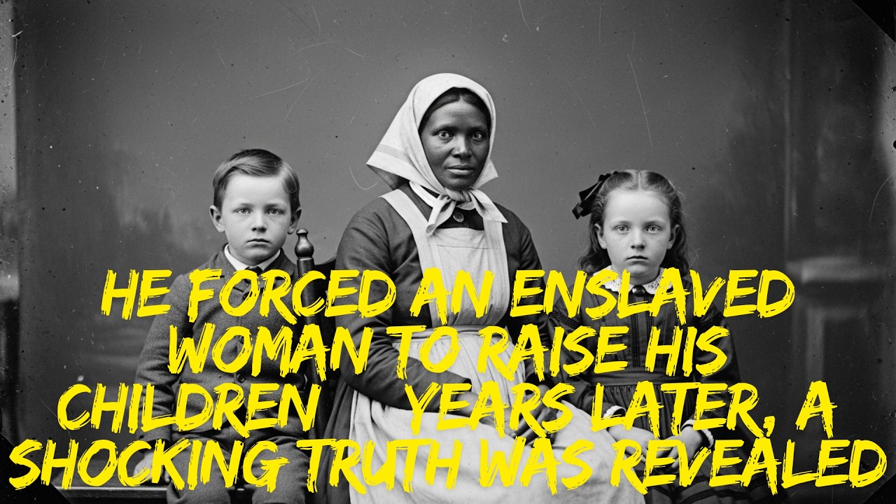 He Forced an Enslaved Woman to Raise His Children… Years Later, a Shocking Truth Was Revealed