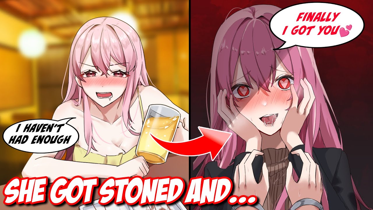 【Manga】Beautiful senior ladies got stoned and turned into Yandere【RomCom】