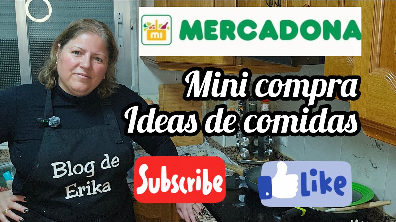 🛒🛒 MINI COMPRA MERCADONA IDEAS DE COMIDAS🛒👩‍🍳🔪🥙❄️