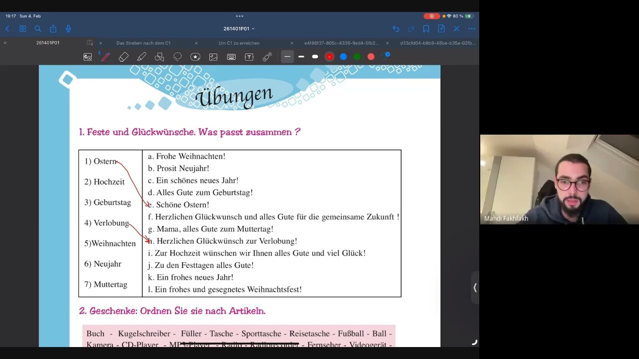 BAC Allemand Kapitel 1 - Grammatik