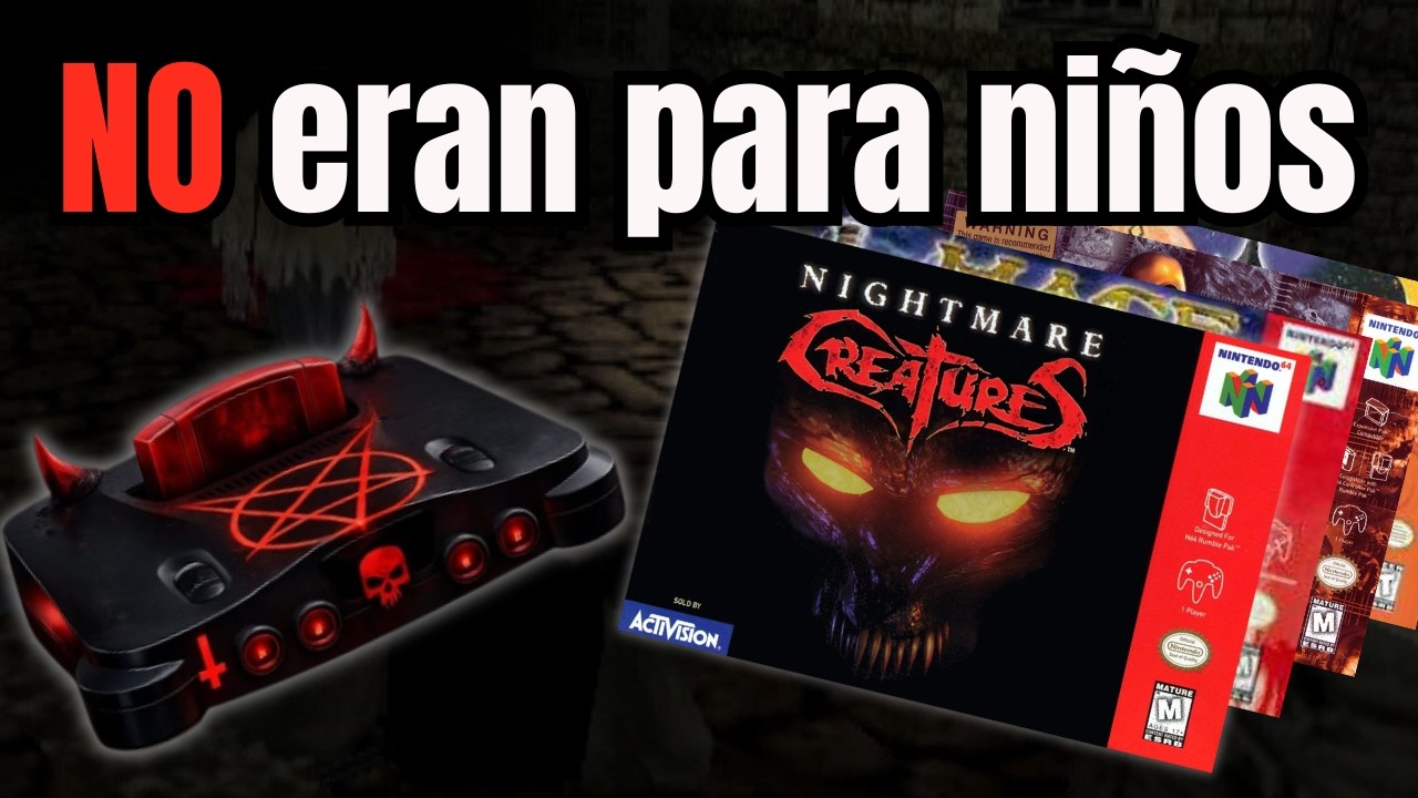 Los 8 Videojuegos OSCUROS de Nintendo 64