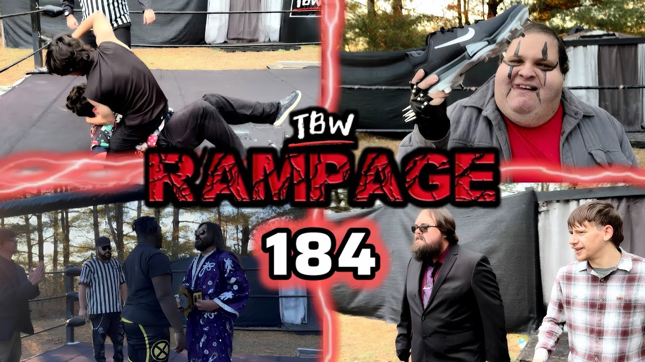 Tennessee Backyard Wrestling (TBW) Rampage - Episode #184 