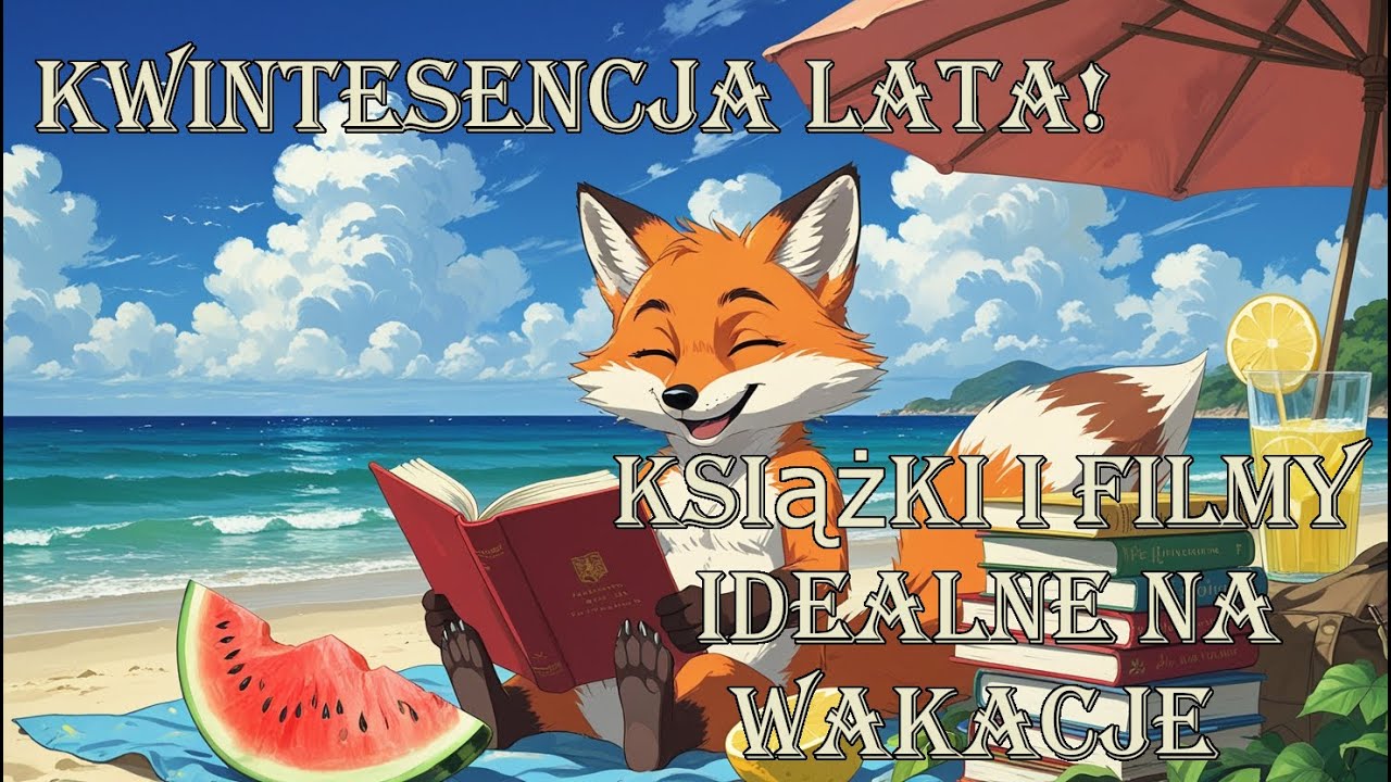 Książki (i nie tylko) idealne na lato 😎☀️🍉 #lato #książki #books / Warto przeczytać 📚😊