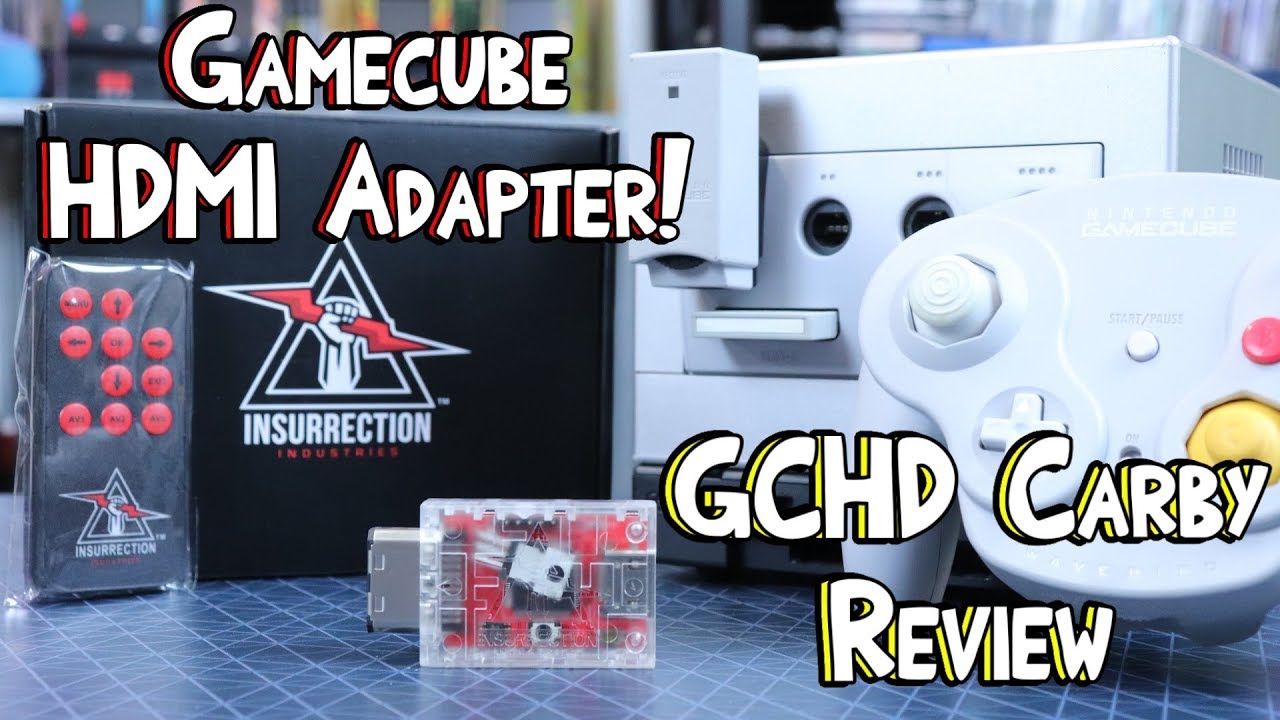 GameCube HDMI Adapter Cheap! Insurrection Industries Carby GCVideo Review!