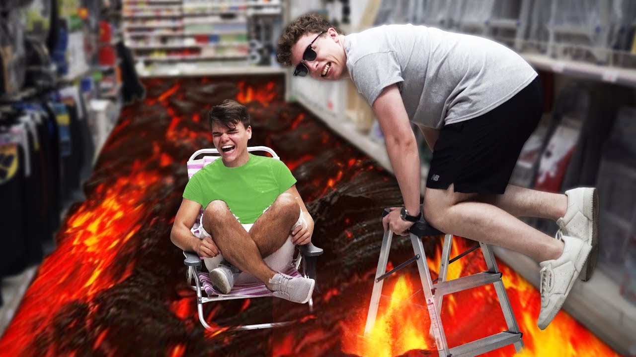 THE FLOOR IS LAVA (EXTREME EDITION)