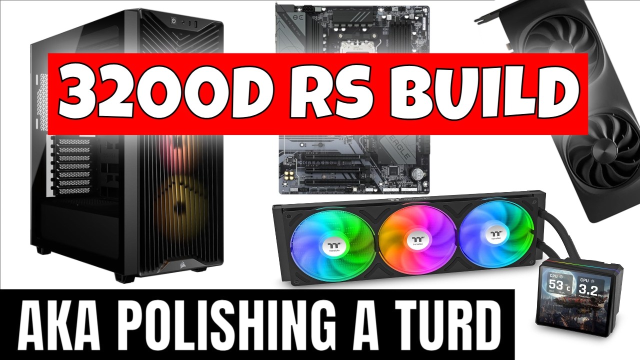 Corsair 3200D RS ARGB Build